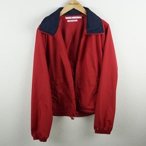Tommy Hilfiger vintage Windbreaker red large